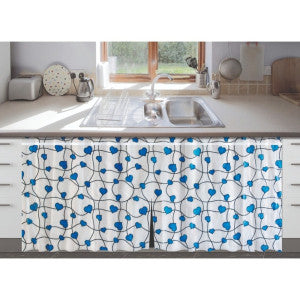 Cortina de Pia PVC Estampada 1,38x0,80cm