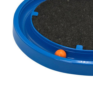 Arranhador para Gatos com Bolinha Interativa Antistress  - Azul