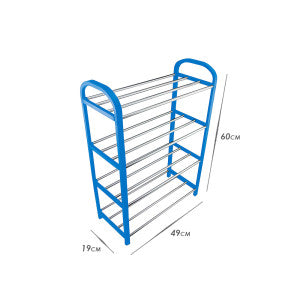 Sapateira Organizadora Desmontável 6 pares Azul