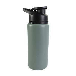 Garrafa Squeeze de Alumínio 600ml com Alça - Verde