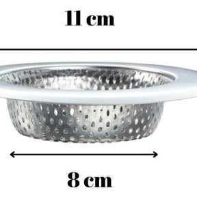 Ralo Para Pia Em Inox Cozinha Borda 11 Cm Proteção Limpeza