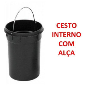 Cesto De Lixo 5lts 100% Inox C/ Pedal Banheiro E Cozinha