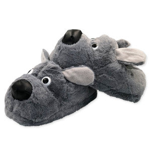 Pantufa Dog Beagle Cinza Tam.Único 36-41