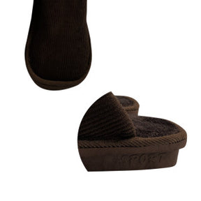 Pantufa Masculina Lisa Marrom 42/43