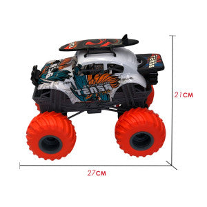 Carro de Controle Remoto Off Road Função Total - Branco Beast