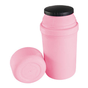 Kit Garrafa Paris 500ml Garrafa Fano 250ml e Pote Dosador 300ml Unibaby Rosa