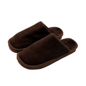 Pantufa Masculina Lisa Marrom 42/43