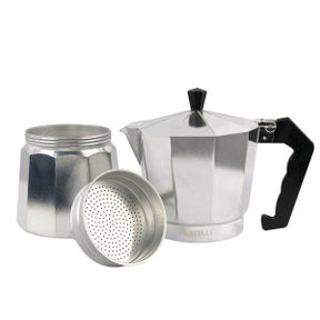 Cafeteira Italiana Moka Express Faz 6 Xícaras Café Aluminio