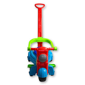 Brinquedo Moto Andador Baby Infantil Com Haste